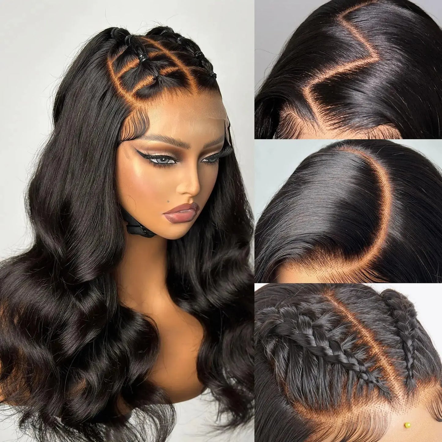 Body Wave 13x6 HD Glueless Ready-to-Wear Human Hair Wig T.L.H.M