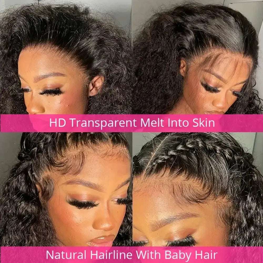 Deep Wave 360 Full Lace Brazilian Wig with Hidden Strap T.L.H.M