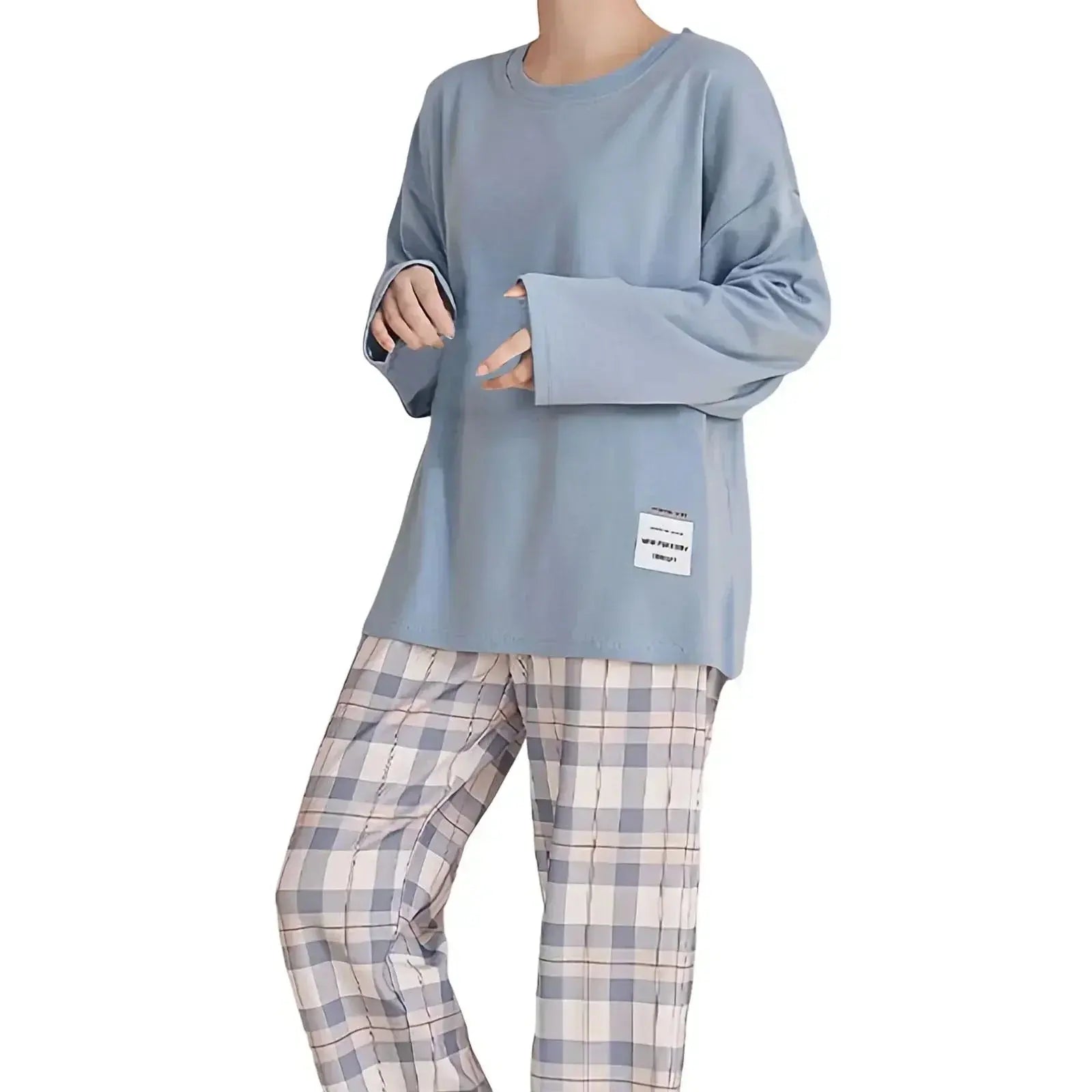 Cotton 2-Piece Plus Size Loungewear Pajama Set T.L.H.M