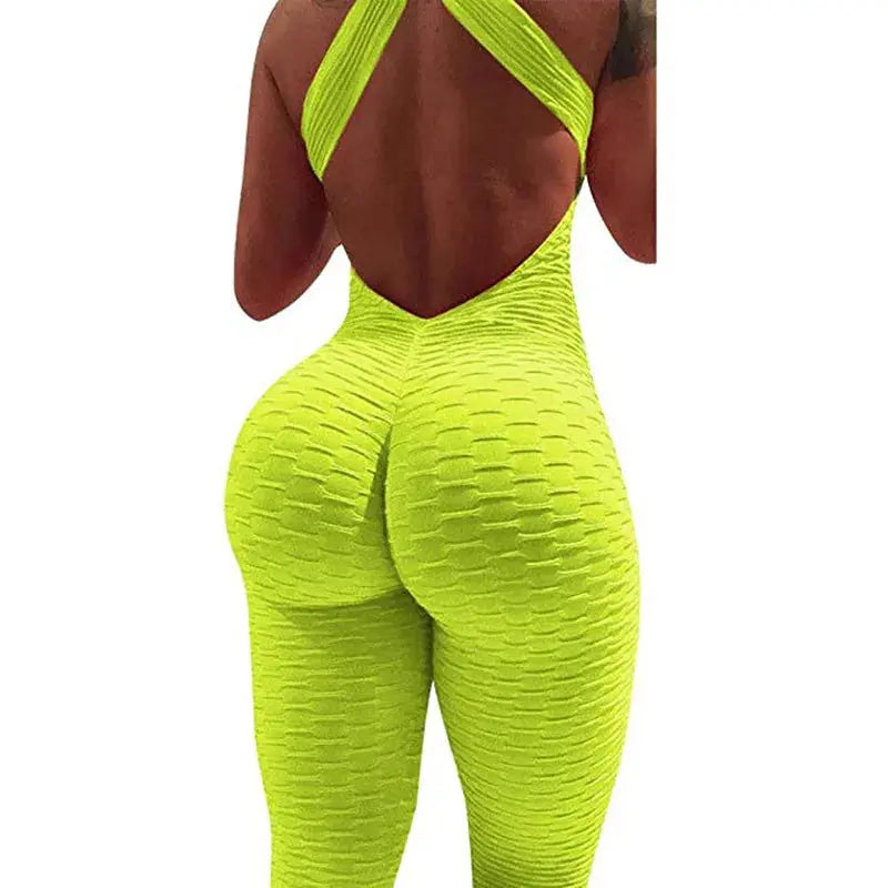 Backless Seamless Push-Up Jumpsuit – Available in 8 Colors T.L.H.M