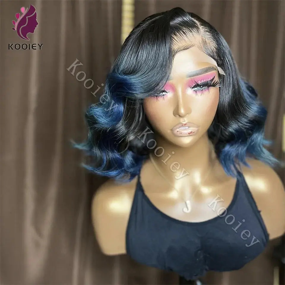 Dark Root Ombre Color Body Wave Wig T.L.H.M